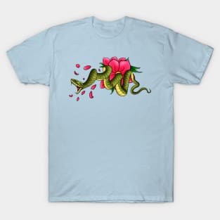 Snake and Blossom T-Shirt